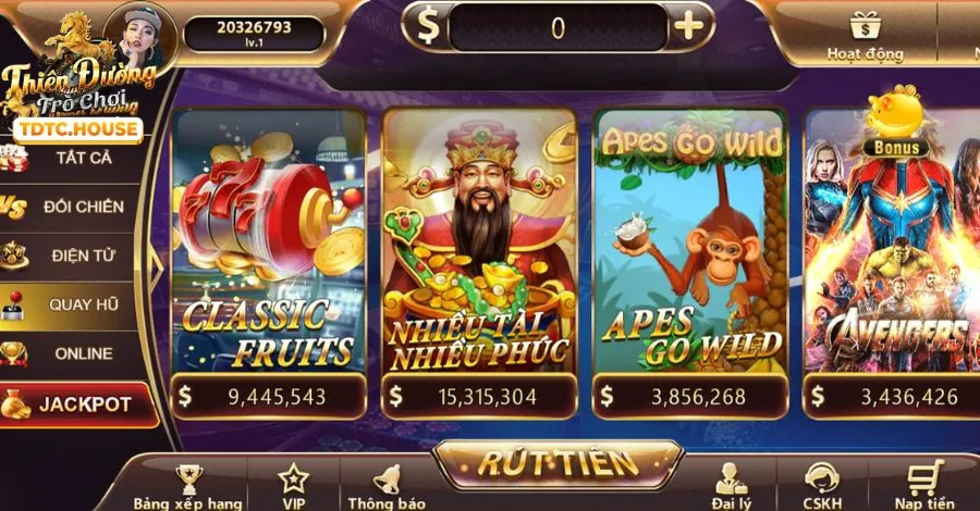 Video slot hiện đại